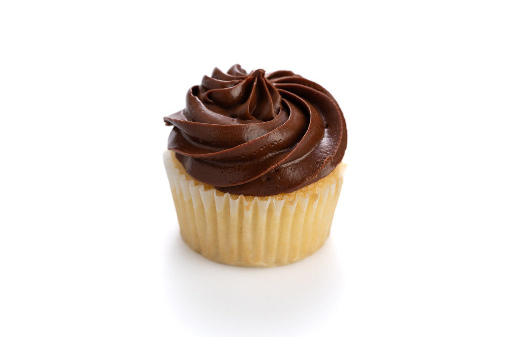 Cupcake Vainilla con chocolate