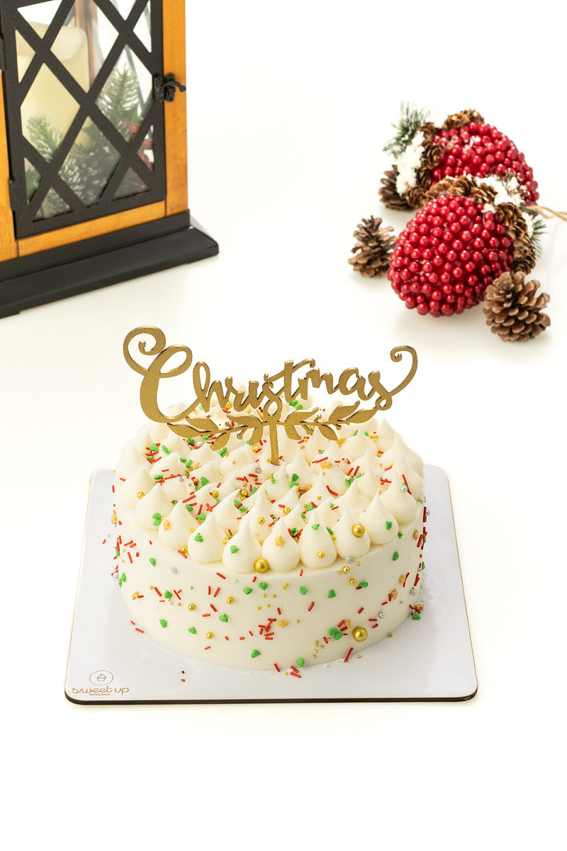 Pastel de Mantequilla Navideño