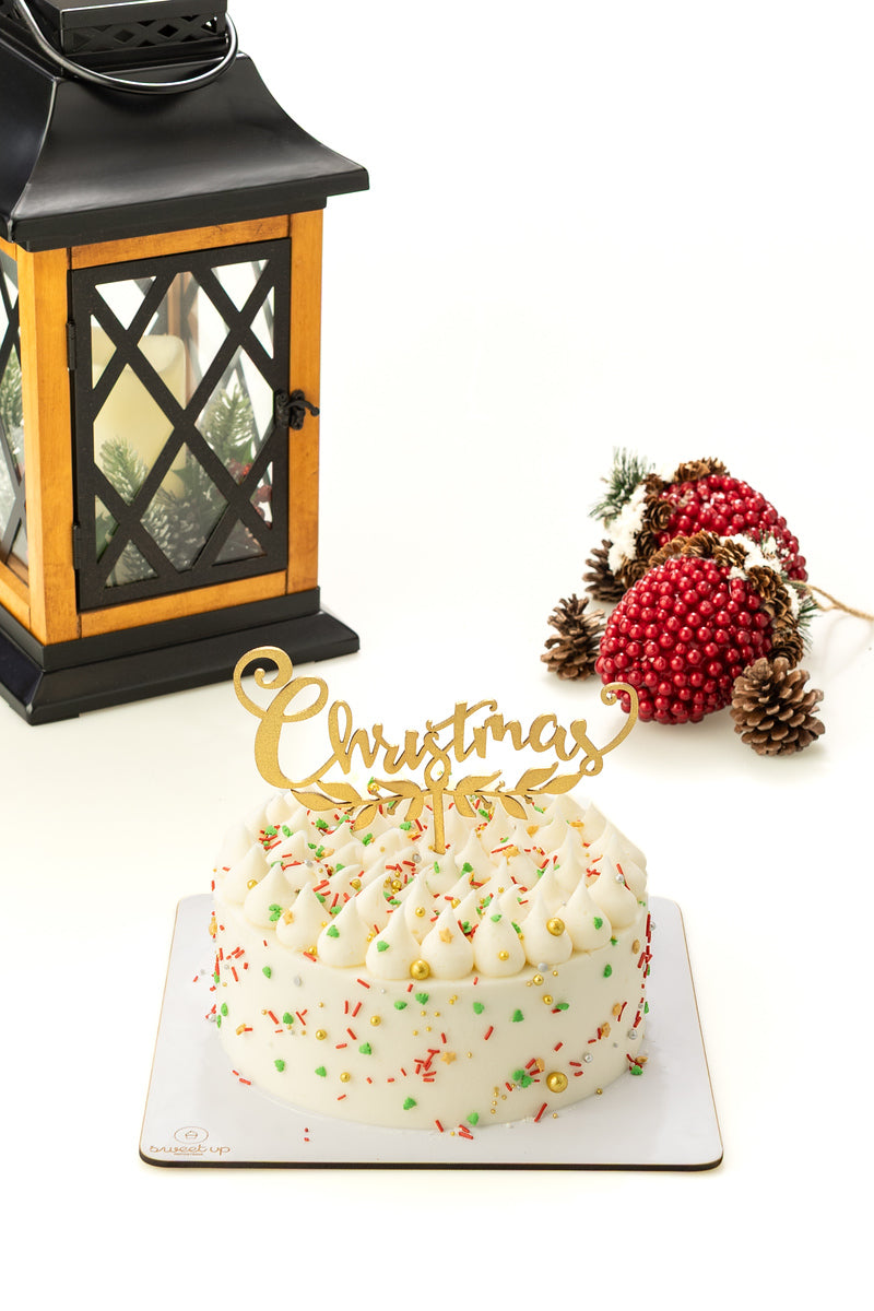 Pastel de Mantequilla Navideño