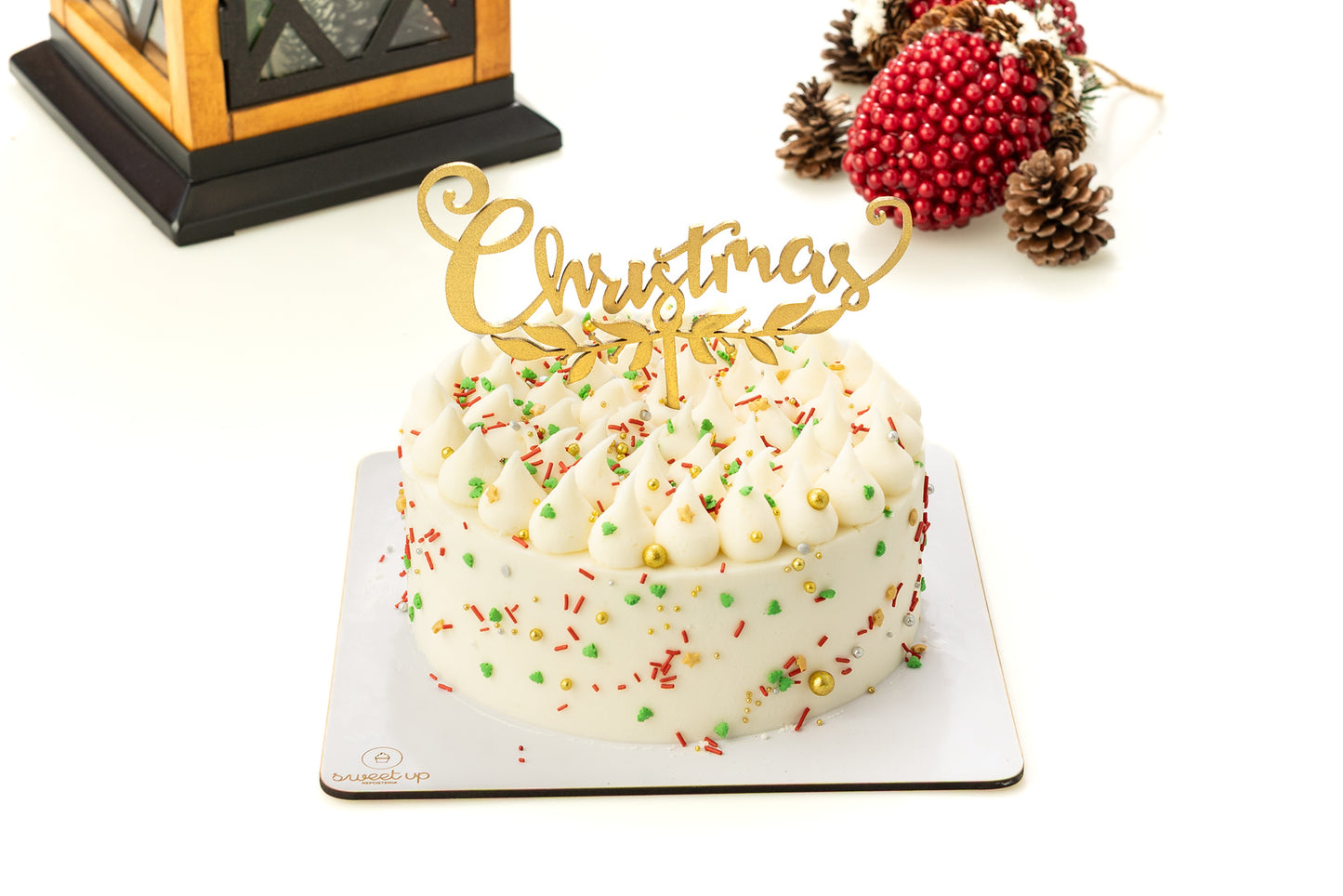 Pastel de Mantequilla Navideño